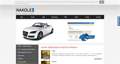 Desktop Screenshot of nakole.pl