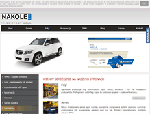 Tablet Screenshot of nakole.pl