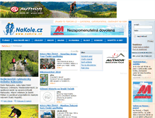 Tablet Screenshot of nakole.cz